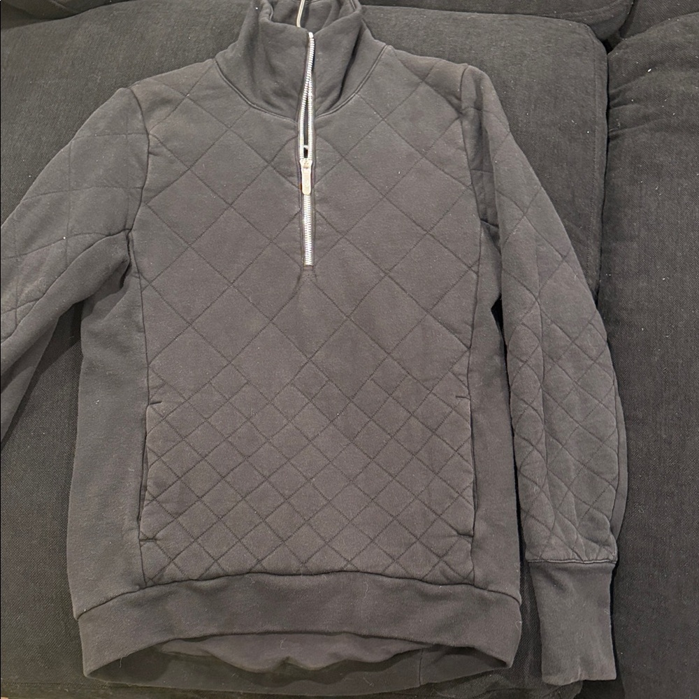 lululemon athletica Men's Charcoal Zip-Up Sweater